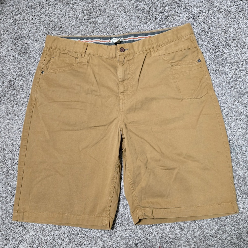 Carbon 2 Cobalt‎ Shorts Mens Size 40 Brown Tan 100% cotton Pockets